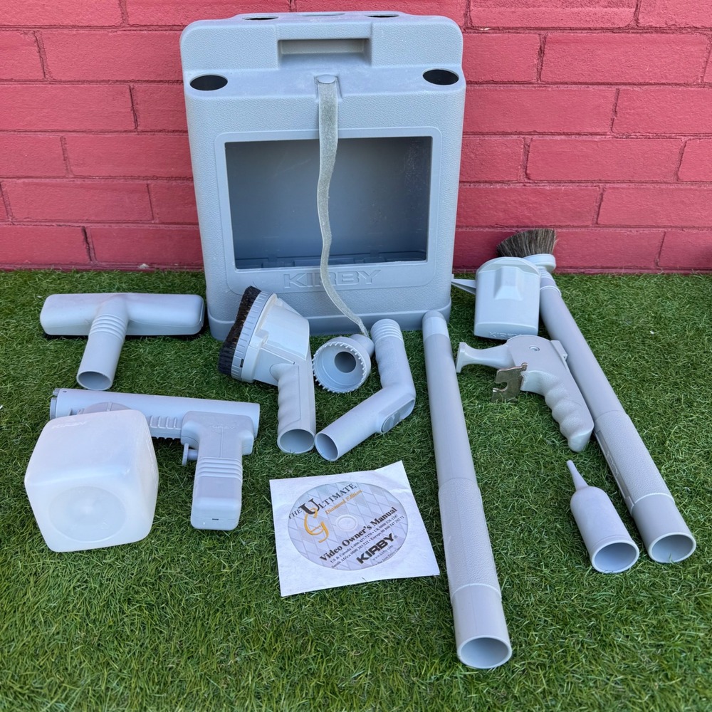 Kirby‎ Ultimate Diamond Edition Vacuum Cleaner Attachments Set With Caddy